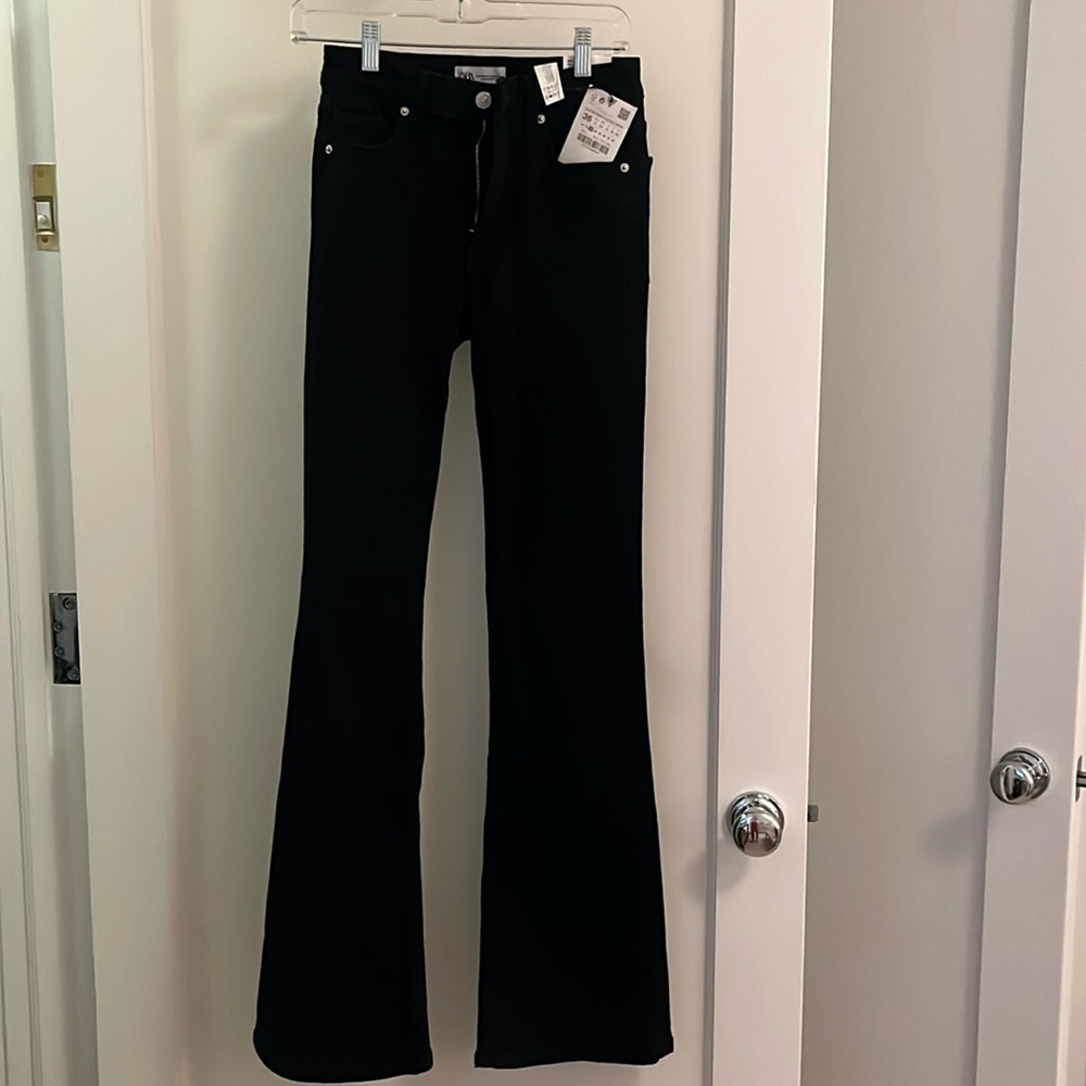 ZARA jeans brand new. Midrise full length- brand new with tags